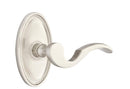 Emtek Cortina Lever Concealed Screws with Oval Rosette