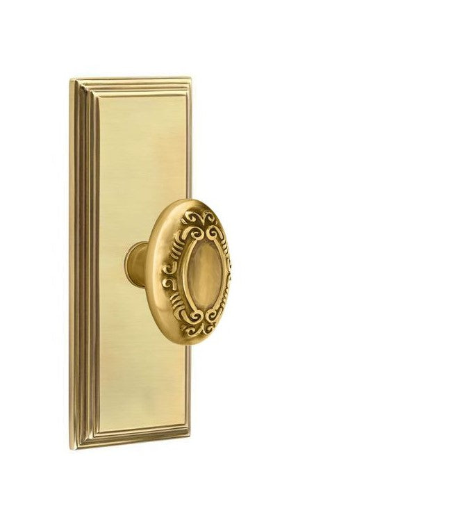 Emtek Victoria Knob With 7” Wilshire Rosette