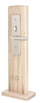 Emtek Dummy Lugano Mortise Handleset with Coventry Lever