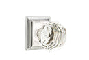 Emtek Diamond Knob Concealed Screws With Wilshire Rosette