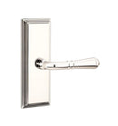 Emtek Turino Lever with 7” Wilshire Sideplate