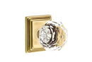 Emtek Diamond Knob Concealed Screws With Wilshire Rosette