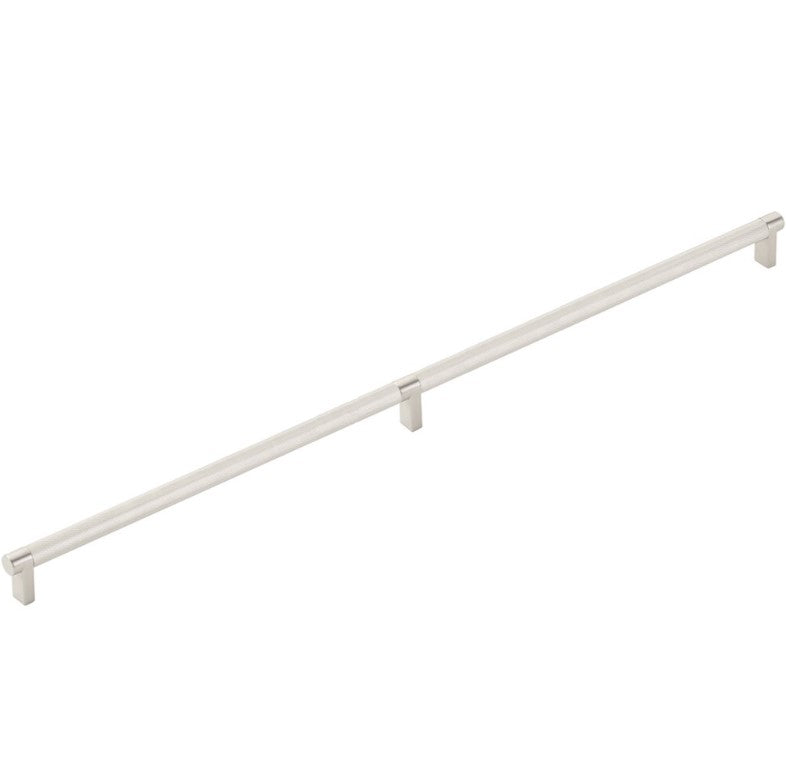 Emtek Select Series Appliance Pull - Rectangular Stem Knurled Bar