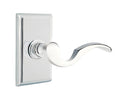 Emtek Cortina Lever with Rectangular Rosette