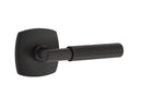 Emtek Select T-BAR Faceted Lever Concealed Screws with Urban Modern Rosette