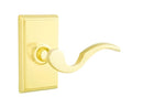 Emtek Cortina Lever with Rectangular Rosette