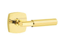 Emtek Select T-BAR Faceted Lever Concealed Screws with Urban Modern Rosette
