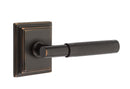 Emtek Select T-BAR Knurled Lever with Wilshire Rosette