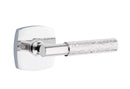 Emtek Select T-BAR Hammered Lever Concealed Screws with Urban Modern Rosette