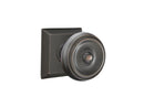 Emtek Waverly Knob With Quincy Rosette