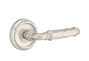 Emtek Ribbon & Reed Lever Concealed Screws with Rope Rosette