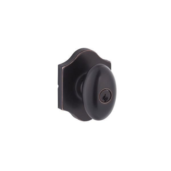 YALE Everly Rosette with Auburn Knob