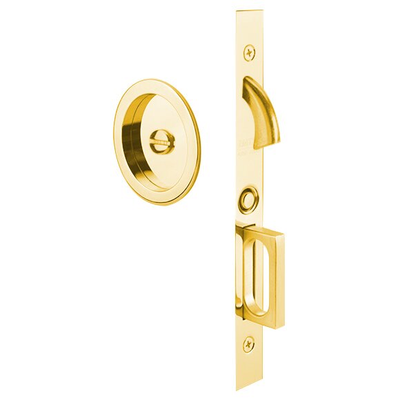 Emtek Round Pocket Door Mortise Lock