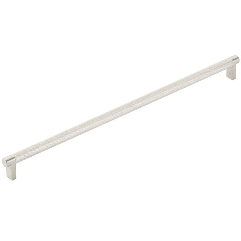 Emtek Select Series Appliance Pull - Rectangular Stem Knurled Bar