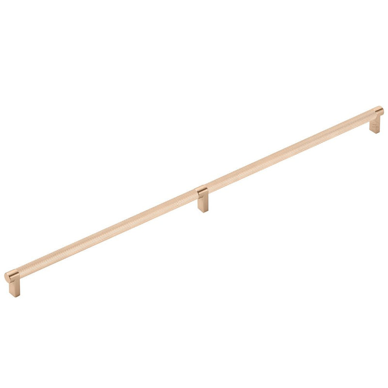 Emtek Select Series Appliance Pull - Rectangular Stem Knurled Bar