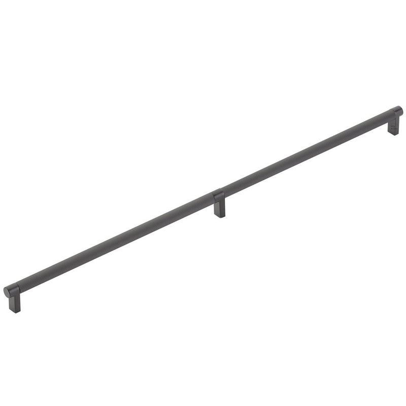 Emtek Select Series Appliance Pull - Rectangular Stem Knurled Bar