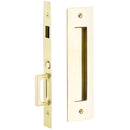 Emtek Narrow Modern Rectangular Pocket Door Mortise Lock