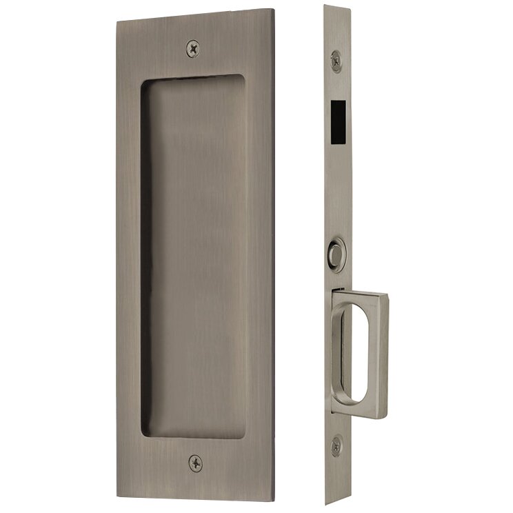 Emtek Modern Rectangular Pocket Door Mortise Lock