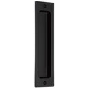 Emtek Sandcast Bronze Rustic Modern Rectangular Flush Pulls