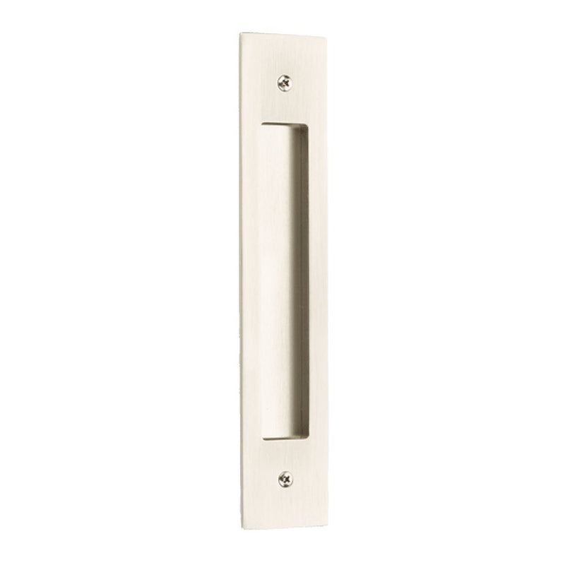 Emtek Modern Rectangular Flush Pulls For 8" C-to-C Door Pull