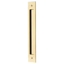 Emtek Modern Rectangular Flush Pulls For 12" C-to-C Appliance Pull