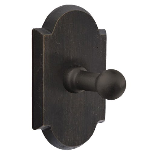 Emtek 2308 Sandcast Bronze Single Hook with