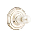Emtek 2608 Traditional Brass Single Hook with Regular Rosette