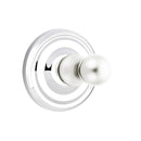 Emtek 2608 Traditional Brass Single Hook with Regular Rosette