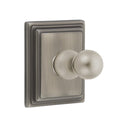 Emtek 2608 Traditional Brass Single Hook with Wilshire Rosette