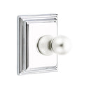 Emtek 2608 Traditional Brass Single Hook with Wilshire Rosette