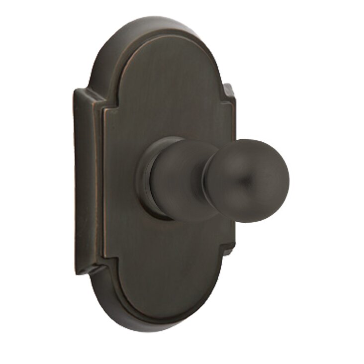 Emtek 2608 Traditional Brass Single Hook with