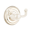 Emtek 2609 Traditional Brass Double Hook with Regular Rosette