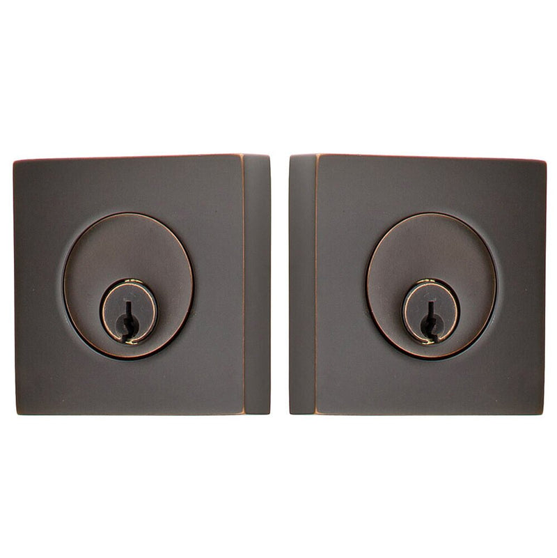 Emtek Square Keyed Deadbolt