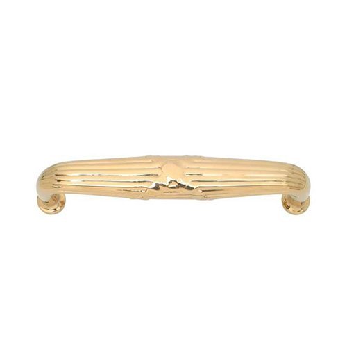 Emtek Solid Brass & Stainless Steel Ribbon & Reed 8" Door Pull