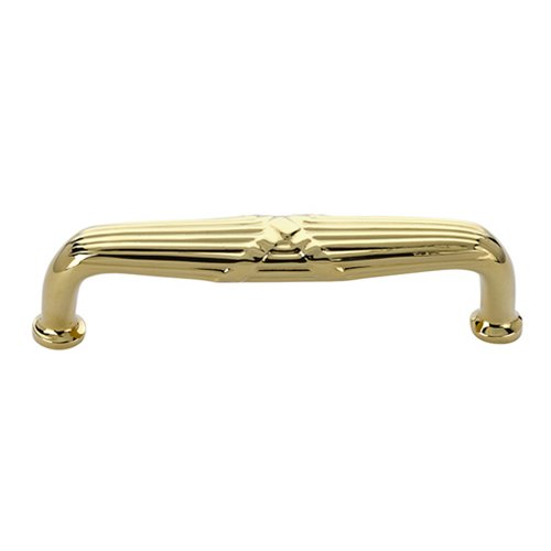 Emtek Solid Brass & Stainless Steel Ribbon & Reed 8" Door Pull