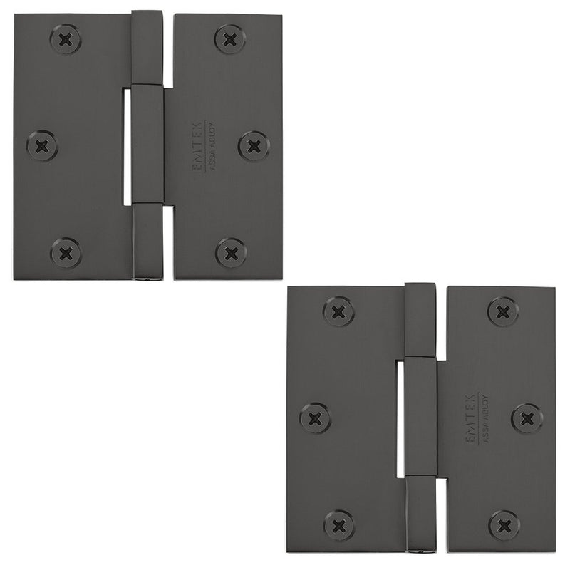 Emtek Brass, Square Barrel, Heavy Duty Hinge