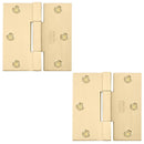 Emtek Brass, Square Barrel, Heavy Duty Hinge