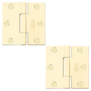 Emtek Brass, Square Barrel, Heavy Duty Hinge