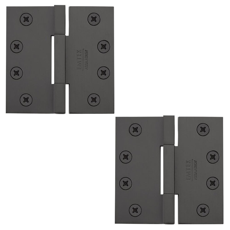 Emtek Brass, Square Barrel, Heavy Duty Hinge