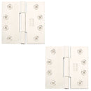Emtek Brass, Square Barrel, Heavy Duty Hinge