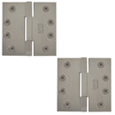 Emtek Brass, Square Barrel, Heavy Duty Hinge