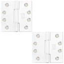 Emtek Brass, Square Barrel, Heavy Duty Hinge