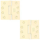 Emtek Brass, Square Barrel, Heavy Duty Hinge