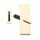 EMTEK Modern Rectangular Barn Door Privacy Lock with Strike
