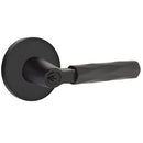 Emtek L Square Tribeca Key In Lever Lockset Single Cylinder with disk Rosette