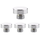 Emtek Button Tip Sets Solid Brass Residential Hinges