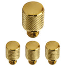 Emtek Knurled Tip Sets Solid Brass Heavy Duty Plain or Ball Bearing Hinges