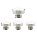 Emtek Button Tip Sets Solid Brass Heavy Duty or Ball Bearing Hinges