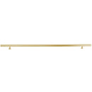 Emtek Square Long Door Pulls - Stainless Steel