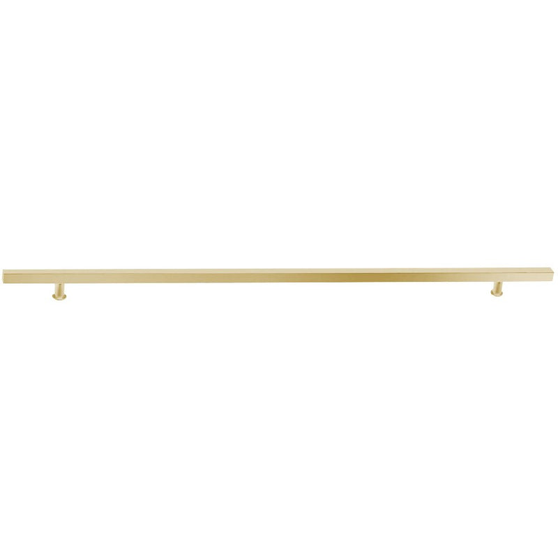 Emtek Square Long Door Pulls - Stainless Steel